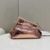 Replica Fendi 8BP129 Fendi First Small Gold-colored leather and sequinned bag 80066 10