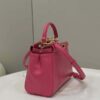 Replica Fendi 8BN244 Peekaboo Iconic Mimi Pink Leather 8315 Bag 16