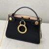 Replica Fendi 8BR771 Baguette Large Black leather bag 9