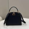 Replica Fendi 8BN335 Peekaboo ISeeU Small White leather bag 2113s 9