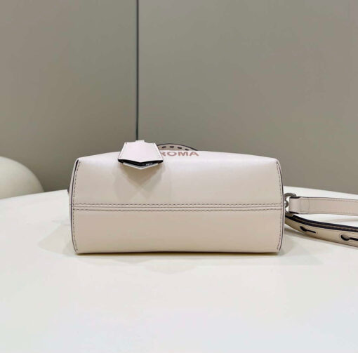 Replica Fendi 8BL145 By The Way Mini White leather small Boston bag 3