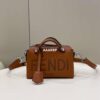 Replica Fendi 8BL145 By The Way Mini White leather small Boston bag 9