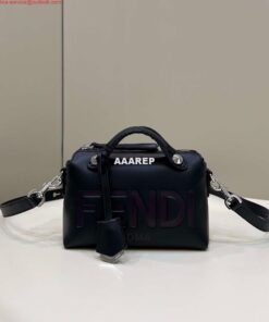 Replica Fendi 8BL145 By The Way Mini Black leather small Boston bag