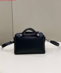 Replica Fendi 8BL145 By The Way Mini Black leather small Boston bag 2