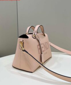 Replica Fendi 8BL146 By The Way Medium Pink leather Boston bag 2