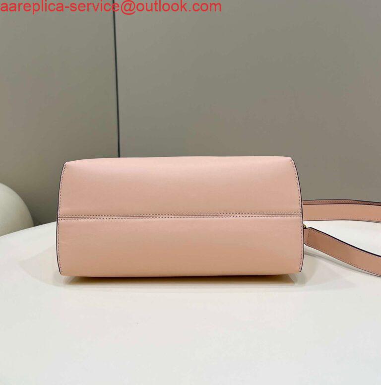 Replica Fendi 8BL146 By The Way Medium Pink leather Boston bag 3