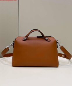 Replica Fendi 8BL146 By The Way Medium Brown leather Boston bag