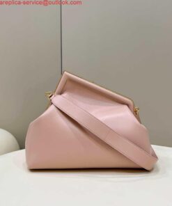 Replica Fendi 8BP127 FENDI FIRST Medium Pink leather bag