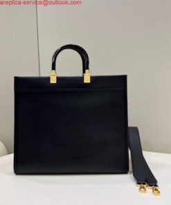 Replica Fendi 8BH386 Sunshine Medium Tote Bag Black