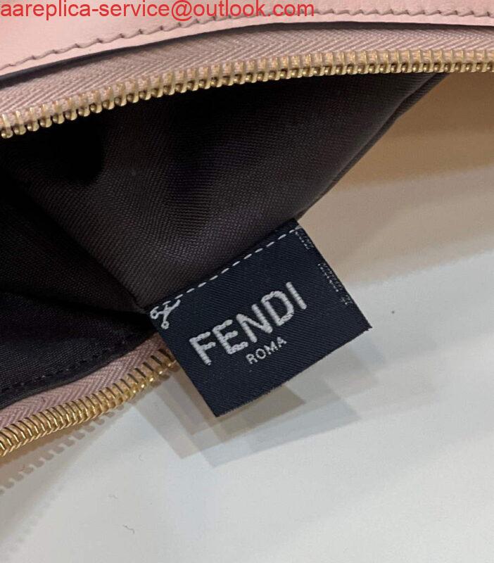 Replica Fendi 8BR799 Fendigraphy Medium Pink laminated leather bag 7