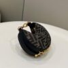 Replica Fendi 8BP127 FENDI FIRST Medium Dark Brown Crocodile leather bag 10