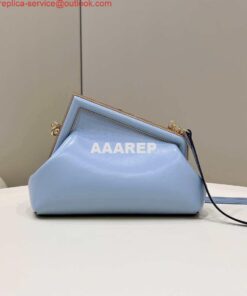 Replica Fendi 8BP129 First Small Fuchsia leather bag 80018M Light Blue