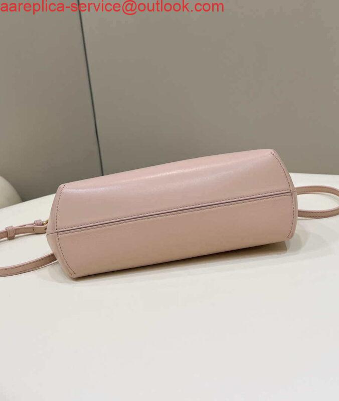 Replica Fendi 8BP129 First Small Fuchsia leather bag 80018M Pink 2