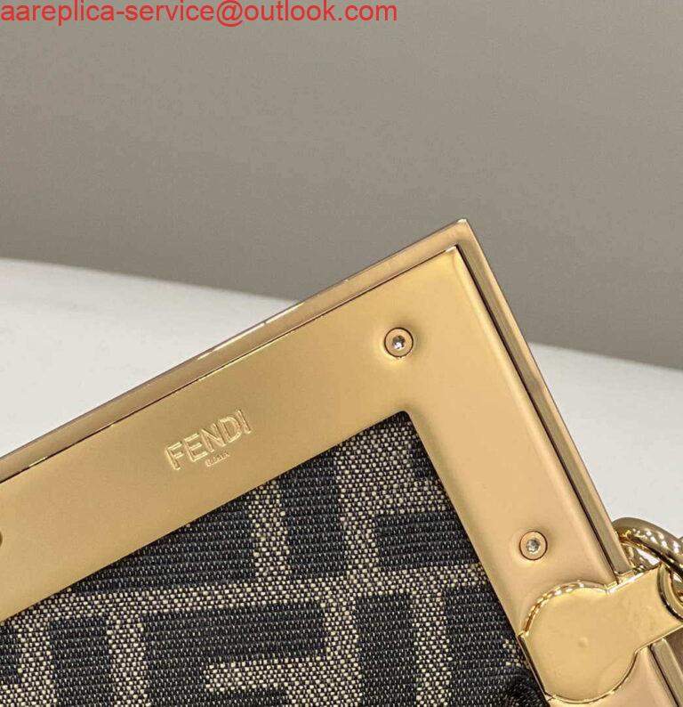 Replica Fendi 8BP129 Fendi 8BP129 First Small Leathe bag with multicolour inlay 80018M 5