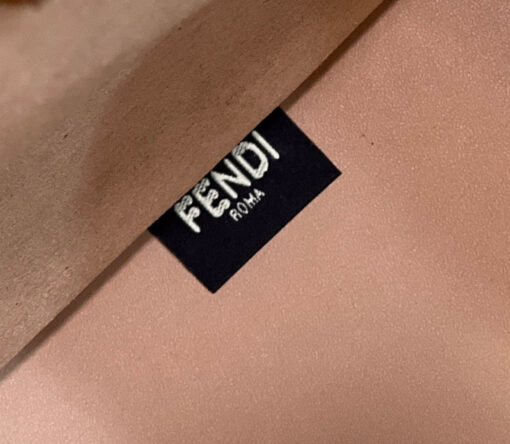 Replica Fendi 8266S Sunshine Medium Bag 8BH386 Apricot leather shopper 5