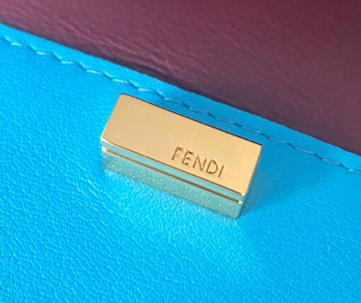 Replica Fendi 8BZ047 Guitar 8301 Shoulder bag Blue 3