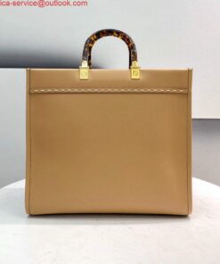 Replica Fendi 8BH386 Sunshine Medium Fendi Tote Bag 8518 Apricot 2