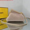 Replica Fendi First Small Sheepskin Bag 8BP129 Brown 9