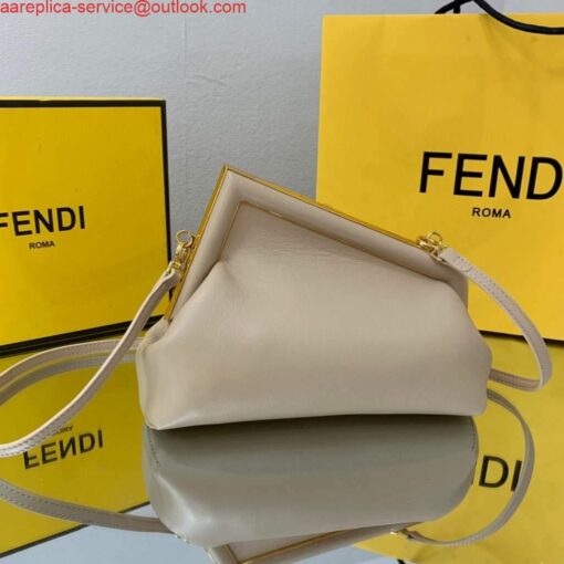 Replica Fendi FIRST Small Bag 8BP129 Light Pink Leather