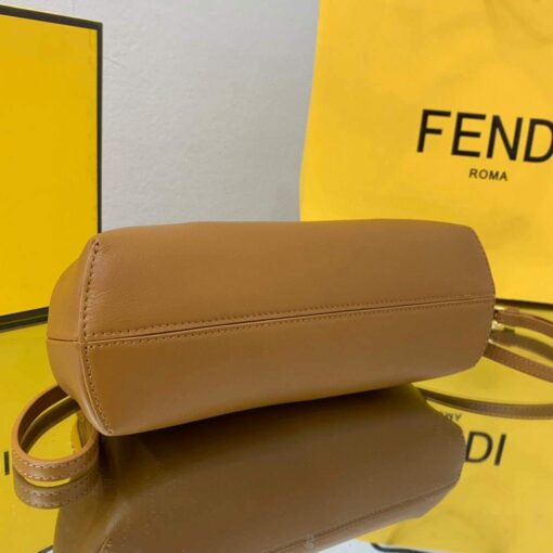 Replica Fendi FIRST Small Bag 8BP129 Leather Brown 8