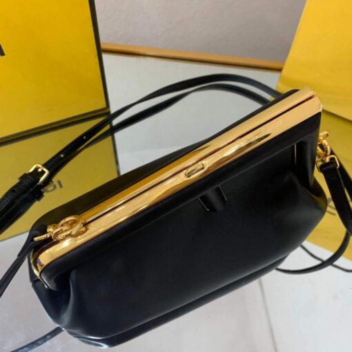 Replica Fendi FIRST Small Bag 8BP129 Black Leather 4