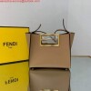 Replica Fendi Touch Grey leather Bag 8BT349 10