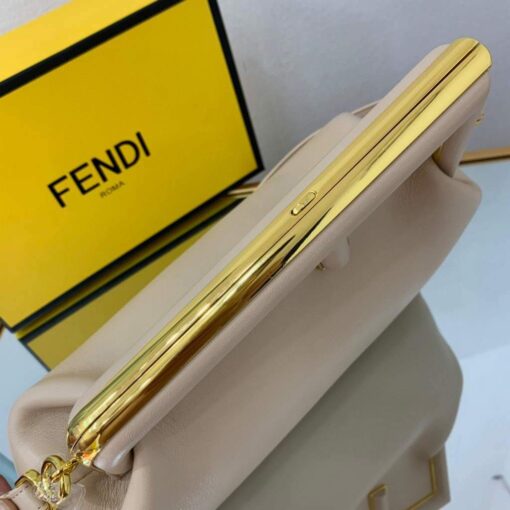 Replica Fendi FIRST Medium Bag Light Pink Leather 8BP127 4