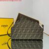 Replica Fendi FIRST Medium Bag Dark Brown Leather 8BP127 10