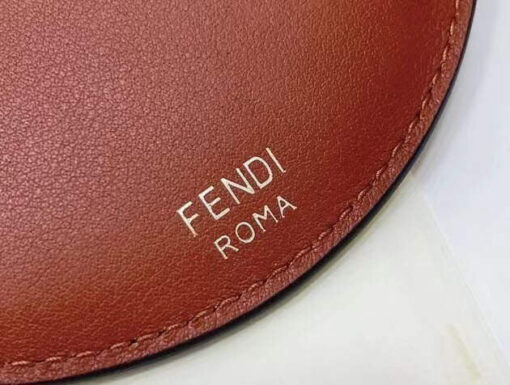 Replica Fendi 8526 Phone Shoulder Bag Brown 5