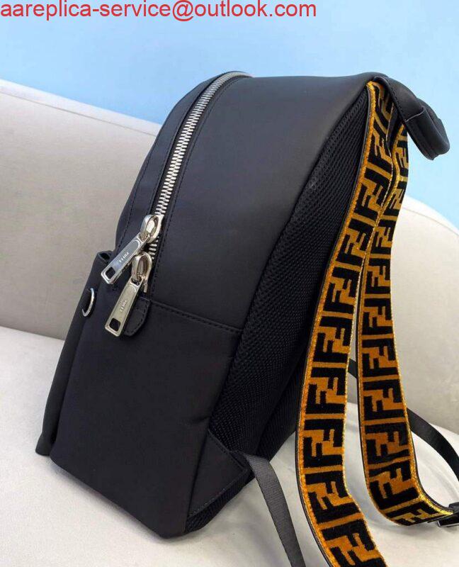 Replica Fendi Backpack Waterproof nylon 2250 Black 2