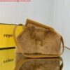 Replica Fendi 8BP127 Fendi First Medium Fox fur Beige Bag 10