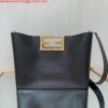 Replica Fendi 8BH391 Fendi way Medium White Leather bag 9