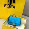 Replica Fendi 7AR844 Nano Baguette Charm Brown Nappa Leather 8