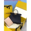 Replica Fendi 70193 Peekaboo ISEEU MEDIUM Apricot Leather Bag 9