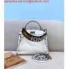 Replica Fendi 70193 Peekaboo ISEEU MEDIUM Apricot Leather Bag 8