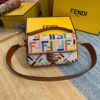 Replica Fendi 8BR600 Baguette Embroidered Canvas Bag Green 10