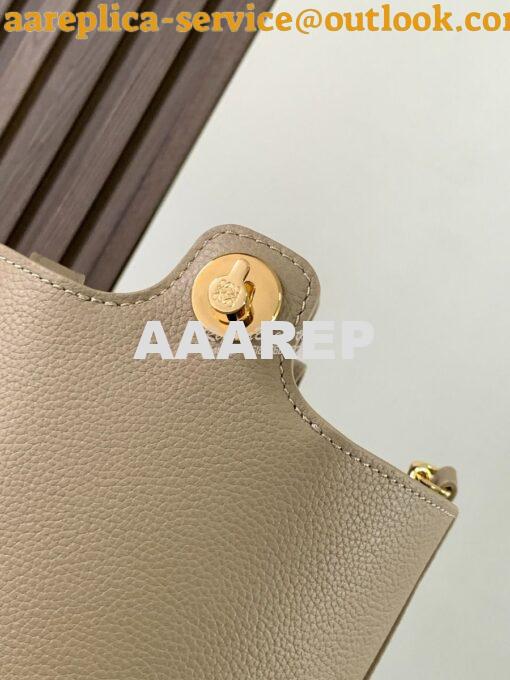 Replica Loewe Mini Pebble Bucket Bag In soft grained calfskin 973543 S 7