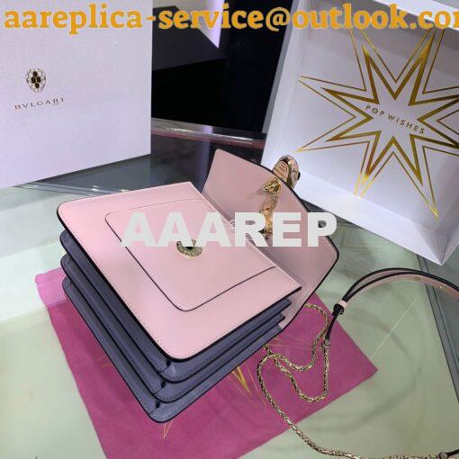 Replica Bvlgari Serpenti Forever Flap Cover Bag "Pop Wishes" 287559 Cr 7