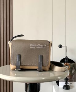 Replica Loewe XS Military Messenger Bag In Soft Grained Calfskin B553A