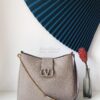 Replica Loewe Mini Hammock Hobo bag in classic calfskin A538G13 Clay G 11