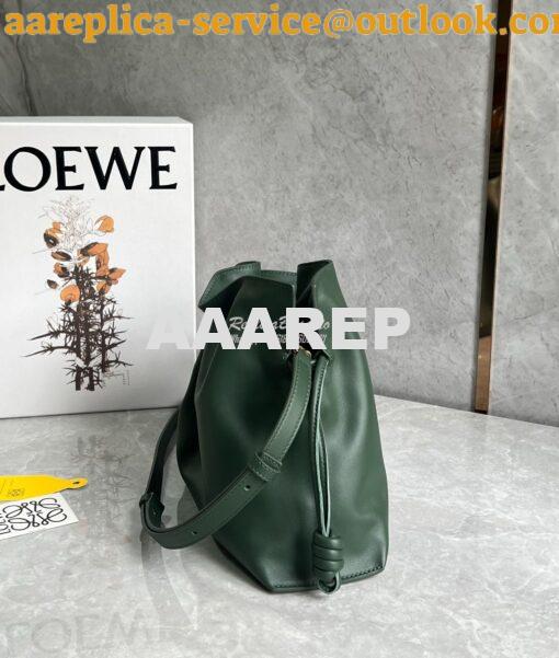 Replica Loewe Flamenco Clutch In Nappa Calfskin A411FC1 Vintage Khaki 4