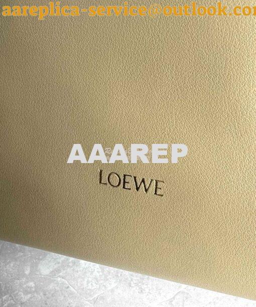 Replica Loewe Flamenco Clutch In Nappa Calfskin A411FC1 Dark Butter 6