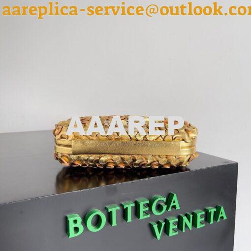 Replica Bottega Veneta BV Knot Minaudière clutch Laminated Intreccio L 6