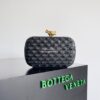 Replica Bottega Veneta BV Knot Minaudière clutch Laminated Intreccio L 20