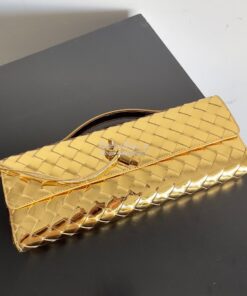 Replica Bottega Veneta BV Long Clutch Andiamo With Handle Intrecciato 2