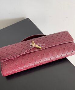 Replica Bottega Veneta BV Long Clutch Andiamo With Handle Intrecciato 2