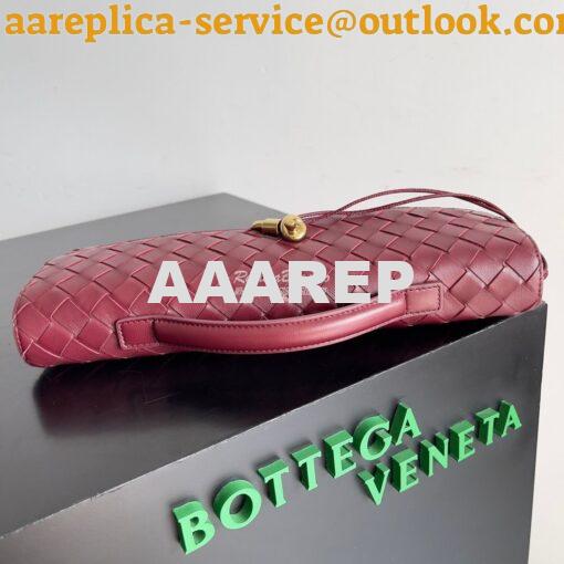 Replica Bottega Veneta BV Long Clutch Andiamo With Handle Intrecciato 3