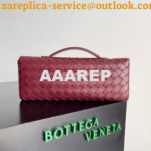 Replica Bottega Veneta BV Long Clutch Andiamo With Handle Intrecciato 7