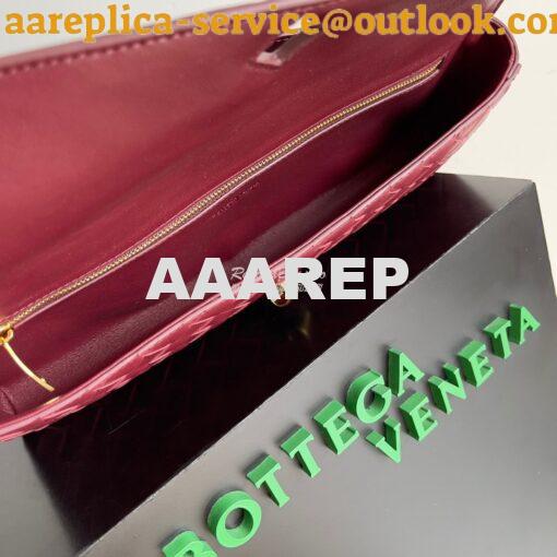 Replica Bottega Veneta BV Long Clutch Andiamo With Handle Intrecciato 8