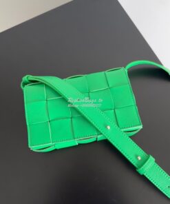 Replica Bottega Veneta BV Small Cassette Intreccio lambskin Crossbody 2